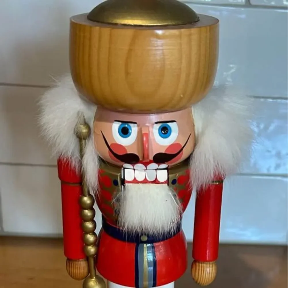 Vtg. German Soldier Nutcracker 10.5
